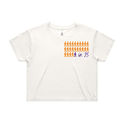 W4E26 1 in 25 Women’s Crop Top Thumbnail